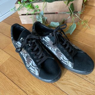 プーマ(PUMA)のお値下げしました！スウェード　カモフラージュ　スニーカー(スニーカー)