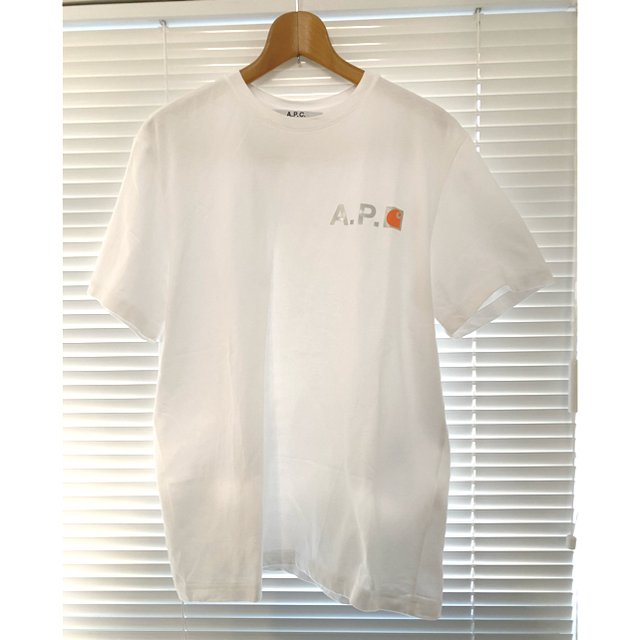 A.P.C(アーペーセー)のA.P.C×carhartt Tシャツ　XLサイズ メンズのトップス(Tシャツ/カットソー(半袖/袖なし))の商品写真