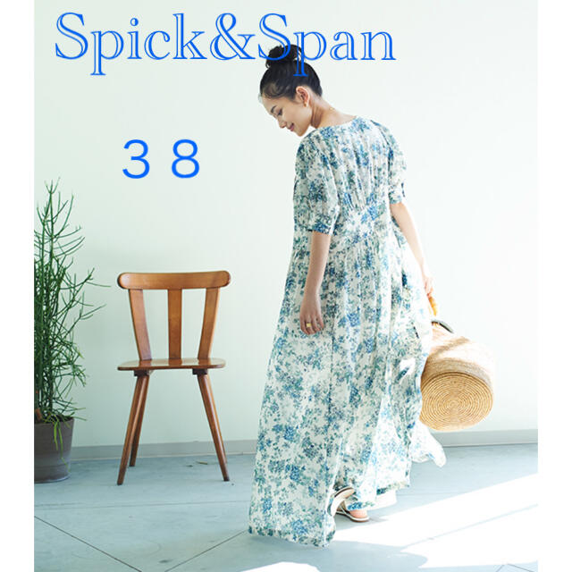 Spick & Span(スピックアンドスパン)の【美品】Spick and Span リバティードレス　38 レディースのワンピース(ロングワンピース/マキシワンピース)の商品写真