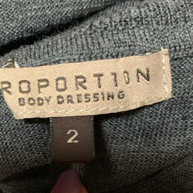 PROPORTION BODY DRESSING(プロポーションボディドレッシング)のプロポーションボディドレッシング　ニット レディースのトップス(ニット/セーター)の商品写真