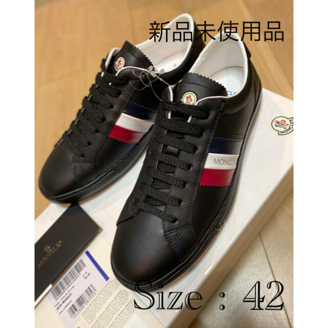 MONCLER(モンクレール)の新品　モンクレール　スニーカー　NEW MONACO size : 42 メンズの靴/シューズ(スニーカー)の商品写真