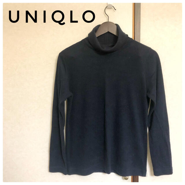 UNIQLO(ユニクロ)の【ユニクロ】ヒートテックフリースタートルネックT メンズのトップス(Tシャツ/カットソー(七分/長袖))の商品写真