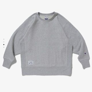 ダブルタップス(W)taps)のグレーS  WTAPS CHAMPION CREWNECK SWEATSHIRT(スウェット)