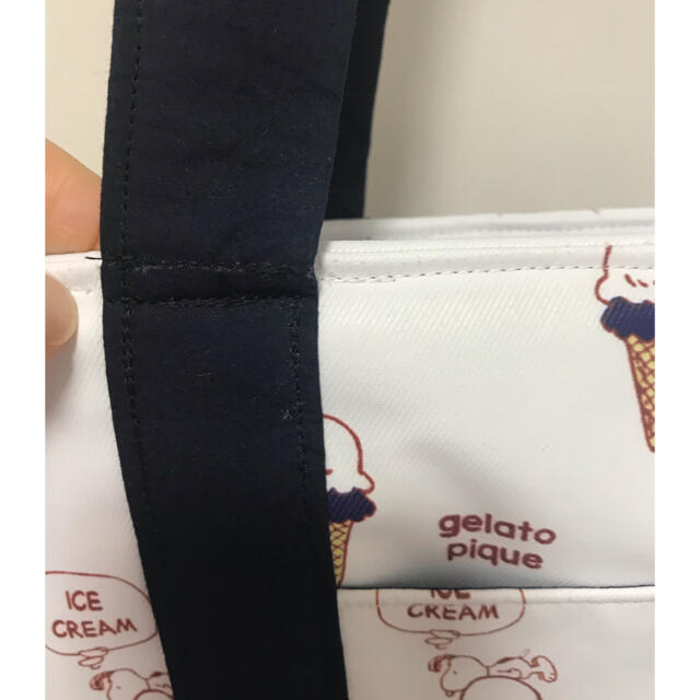 gelato pique(ジェラートピケ)のジェラートピケ　トートバッグ　訳あり品 ハンドメイドのファッション小物(バッグ)の商品写真