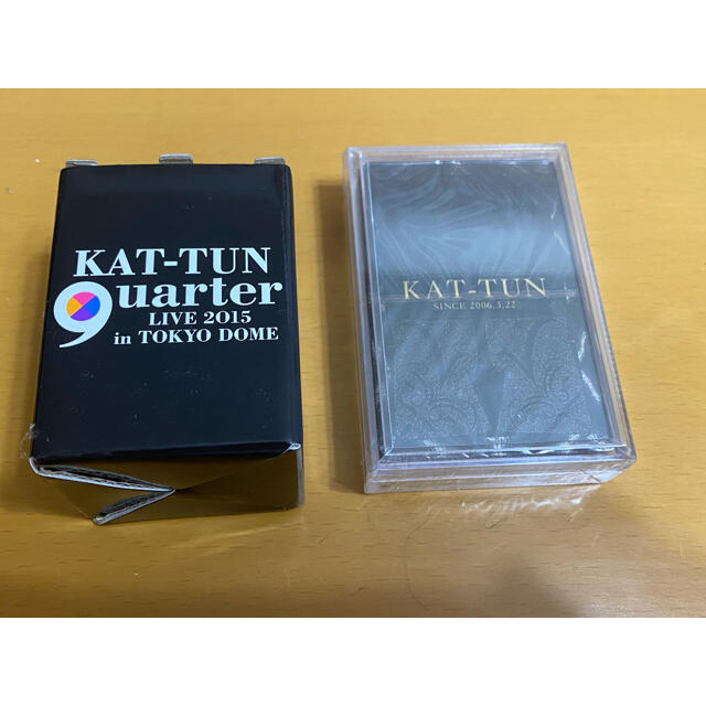 KAT-TUN(カトゥーン)のKAT-TUN 9uarter ショットグラス　トランプ エンタメ/ホビーのタレントグッズ(アイドルグッズ)の商品写真