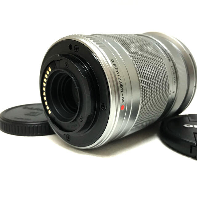 【極上美品】★OLYMPUS m.ZUIKO40-150mm シルバー望遠レンズ