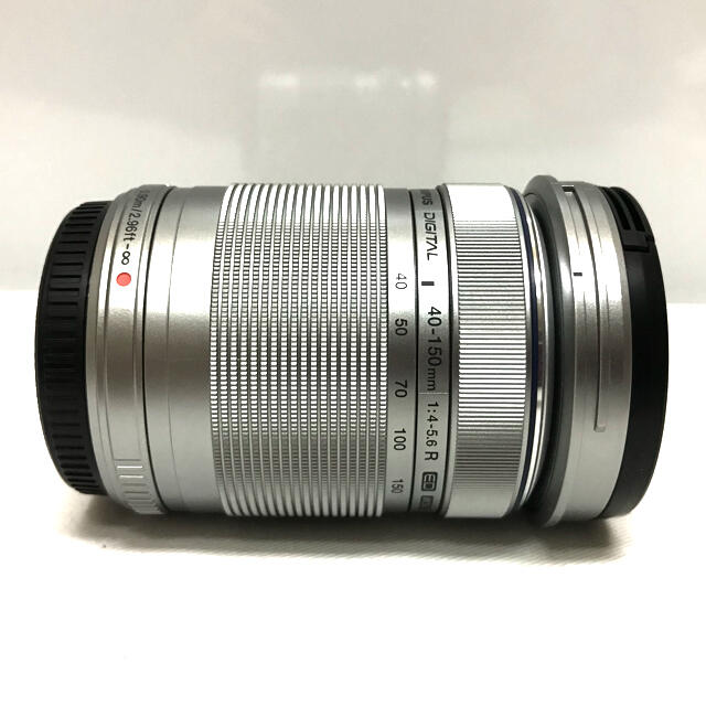 【極上美品】★OLYMPUS m.ZUIKO40-150mm シルバー望遠レンズ