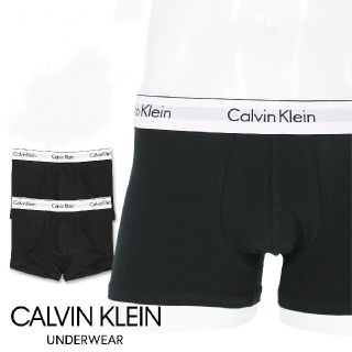 カルバンクライン(Calvin Klein)の【2枚】CALVIN KLEIN ボクサーパンツ NB1086(ボクサーパンツ)