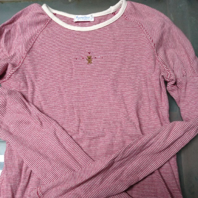 familiar - ぐし　Familiar　140cm　長袖Tシャツ