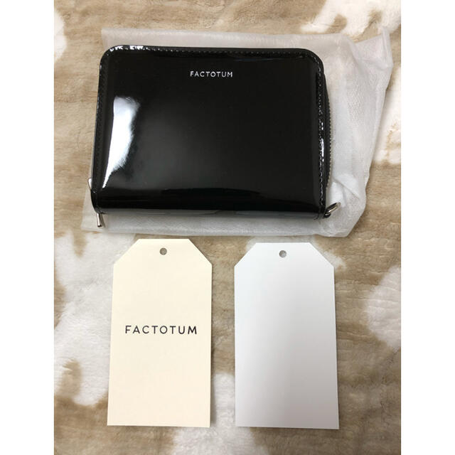 FACTOTUM 別注エナメルミニウォレット