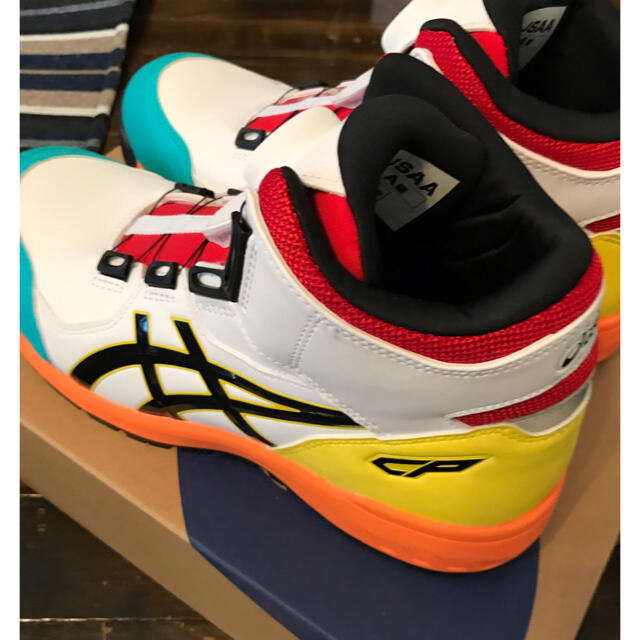 asics - アシックス 安全靴 限定 マルチカラー cp304 27㎝の通販 by