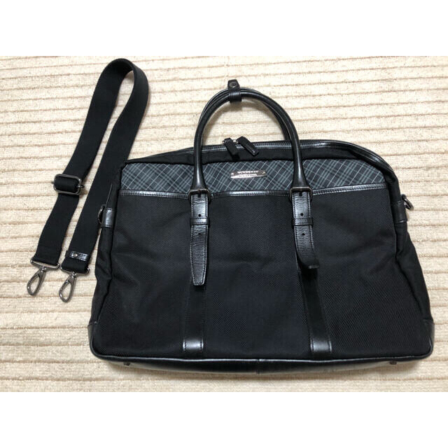 BURBERRY BLACK LABEL(バーバリーブラックレーベル)の【極美品】バーバリーブラックレーベル　ビジネスバッグ メンズのバッグ(ビジネスバッグ)の商品写真