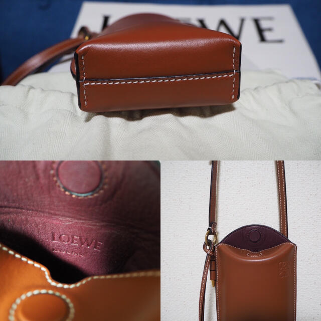 LOEWE ロエベ　Gate Pocket ゲートポケット　ブラウン　美品