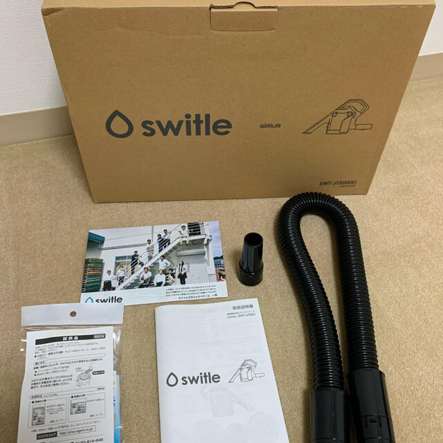 スイトル　switle  中古　美品 スマホ/家電/カメラの生活家電(掃除機)の商品写真