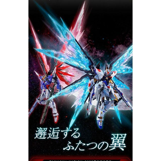 METAL BUILD ストライクフリーダムガンダム 光の翼 SOUL BLUE-