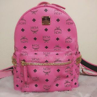 MCM - MCM リュック ピンクの通販 by 。|エムシーエムならラクマ