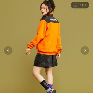 アディダス(adidas)のadidasoriginals  フリースアノラック　サイズO アディダス(スウェット)