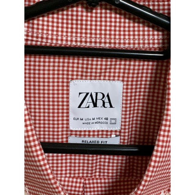 ZARA(ザラ)のZARA メンズシャツ　Mサイズ メンズのトップス(シャツ)の商品写真