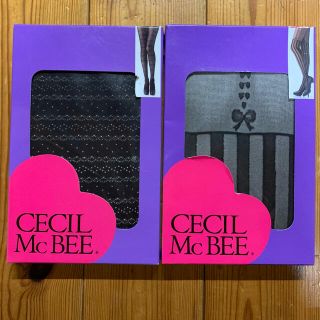 セシルマクビー(CECIL McBEE)のストライプ柄売り切れのため削除致しますm(_ _)m(タイツ/ストッキング)