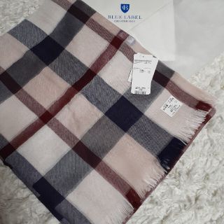 バーバリーブルーレーベル(BURBERRY BLUE LABEL)の☆ブルーレーベルクレストブリッジ　大判ストール新品タグ付☆(マフラー/ショール)