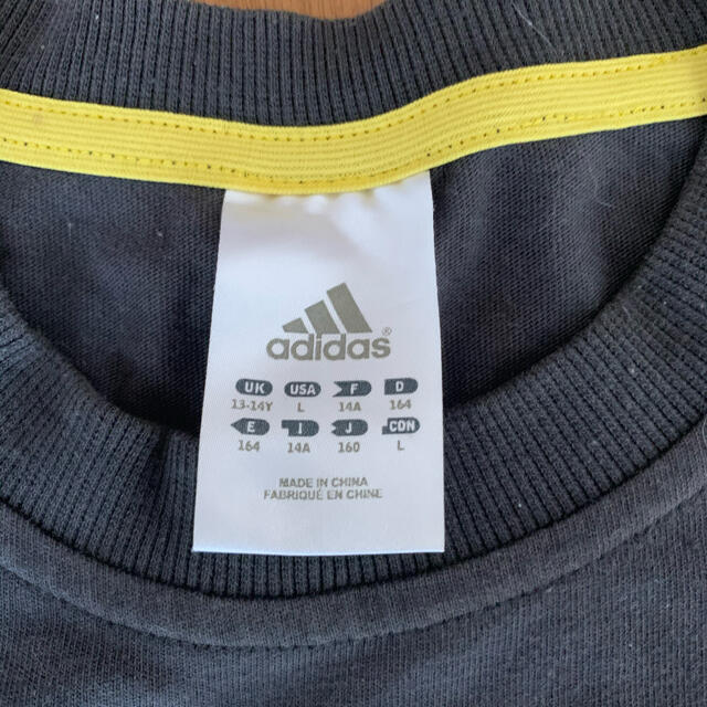 adidas(アディダス)のadidas長袖Tシャツ（160サイズ） スポーツ/アウトドアのサッカー/フットサル(ウェア)の商品写真