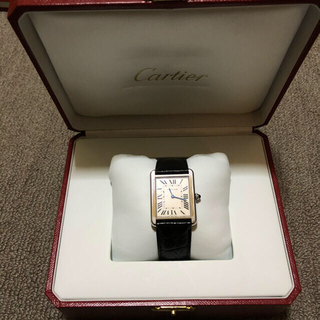 カルティエ(Cartier)の【美品】Cartier☆タンクソロLM(腕時計)