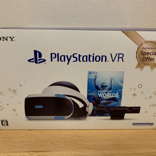 PlayStation VR(プレイステーションヴィーアール)のPlayStation VR  エンタメ/ホビーのゲームソフト/ゲーム機本体(家庭用ゲーム機本体)の商品写真