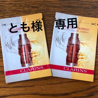 クラランス(CLARINS)のクラランス美容液サンプル　＆　suisaiビューティークリアパウダー２回分(美容液)