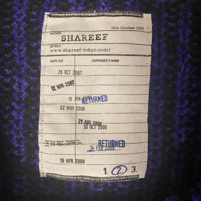 SHAREEF(シャリーフ)のSHAREEF ニット メンズのトップス(ニット/セーター)の商品写真