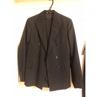 ザラ(ZARA)の（かずまる様専用）ZARA ダブルテーラードジャケットセットアップ(テーラードジャケット)