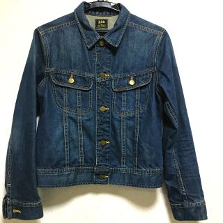 アーバンリサーチロッソ(URBAN RESEARCH ROSSO)のLeeコラボ　美シルエット　大人綺麗　デニムブルゾン　M(Gジャン/デニムジャケット)