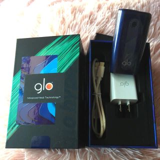 グロー(glo)のネイビー⭐️glo hyper⭐️定価4378円 (タバコグッズ)