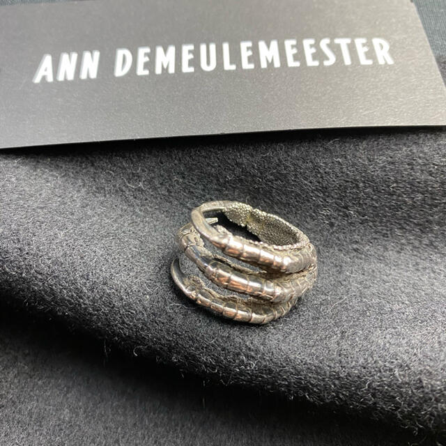 アクセサリー【レア】Ann demeulemeester crow クロウ シルバー リング