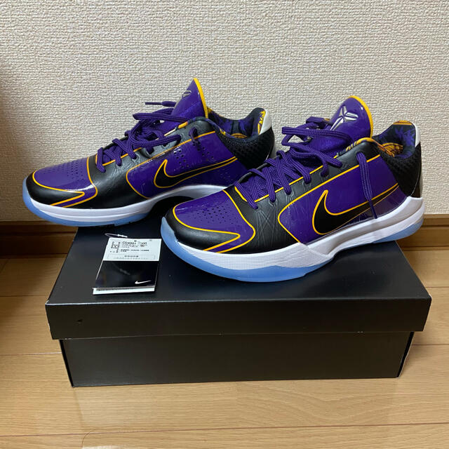 NIKE(ナイキ)の【28.0】NIKE KOBE V PROTRO "5X CHAMP"  メンズの靴/シューズ(スニーカー)の商品写真