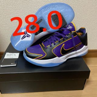 ナイキ(NIKE)の【28.0】NIKE KOBE V PROTRO "5X CHAMP" (スニーカー)