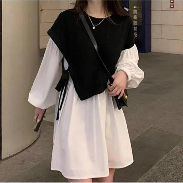 ワンピース シャツニットパフスリーブ 重ね着風の通販 By Sui S Shop ラクマ ワンピース シャツニットパフスリーブ 重ね着風の通販 By Sui S Shop ラクマ