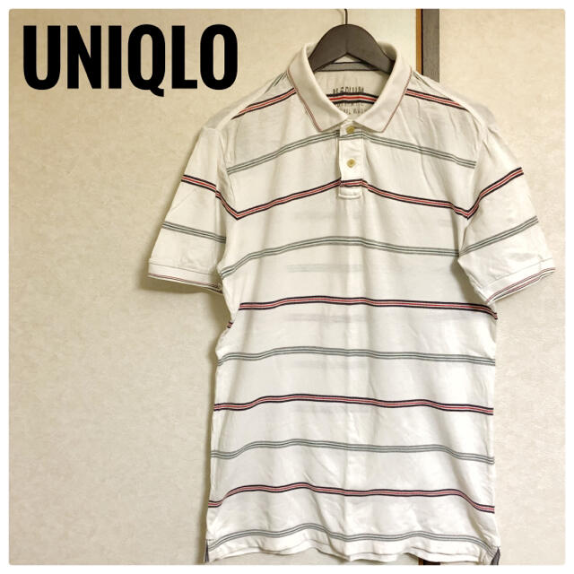 UNIQLO(ユニクロ)の【ユニクロ】ポロシャツ メンズ ボーダー メンズのトップス(ポロシャツ)の商品写真