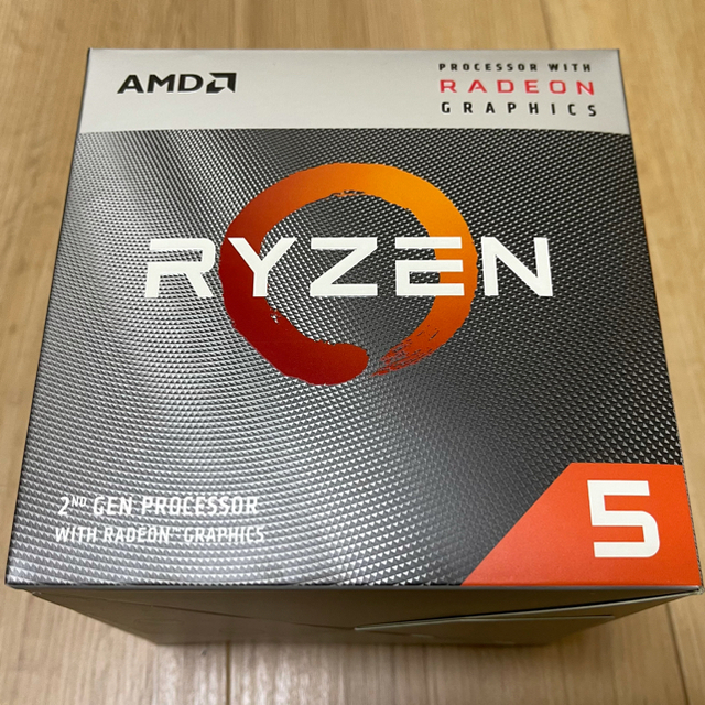 【匿名配送】AMD Ryzen 5 3400g