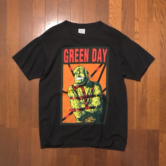 STUSSY(ステューシー)の激レア！90’s GREEN DAY “BONDAGE”VINTAGE Tシャツ メンズのトップス(Tシャツ/カットソー(半袖/袖なし))の商品写真