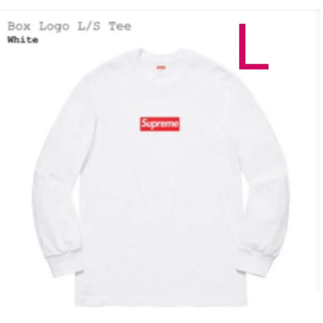 Supreme  Box Logo L/S  Tee Lサイズ