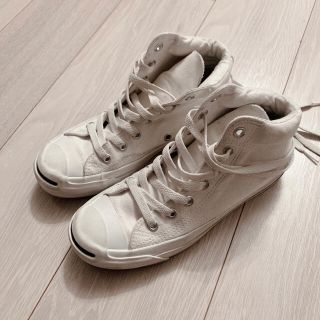 コンバース(CONVERSE)の【セール】コンバース JACK PURCELL  ジャックパーセル ミッド 白(スニーカー)