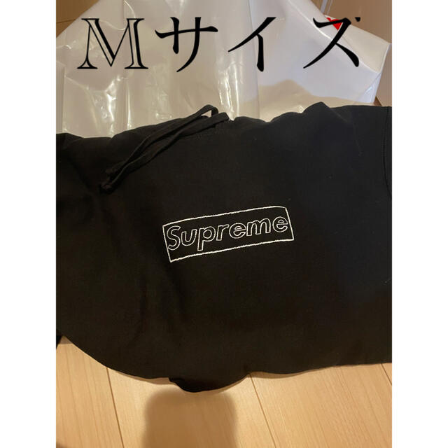 Supreme Kaws パーカー Mサイズ