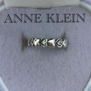 アンクライン(ANNE KLEIN)のシルバー＆ダイヤ  ピンキーリング(リング(指輪))