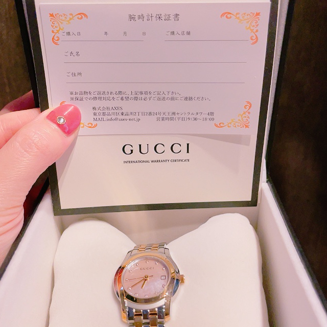 Gucci(グッチ)のmokumama様専用GUCCI Gクラス 腕時計 レディースのファッション小物(腕時計)の商品写真