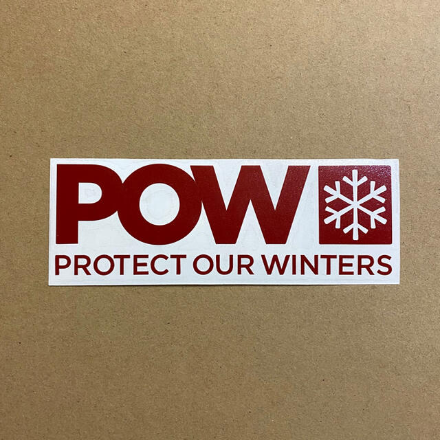 BURTON(バートン)のPOW ステッカー PROTECT OUR WINTERS スポーツ/アウトドアのスノーボード(その他)の商品写真