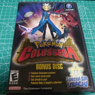 ポケモン - 北米版ポケモンコロシアム特典欠品+ポケモンサファイア正規
