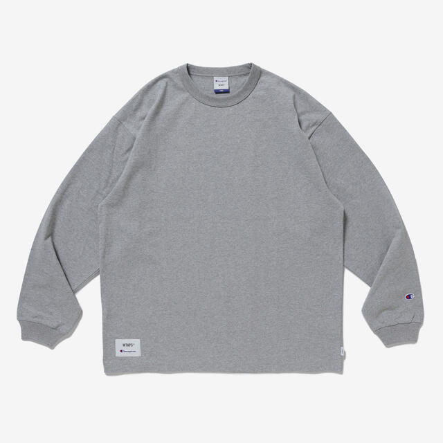 W)taps(ダブルタップス)のM GRAY WTAPS ACADEMY / LS / COTTON. 新品 メンズのトップス(Tシャツ/カットソー(七分/長袖))の商品写真