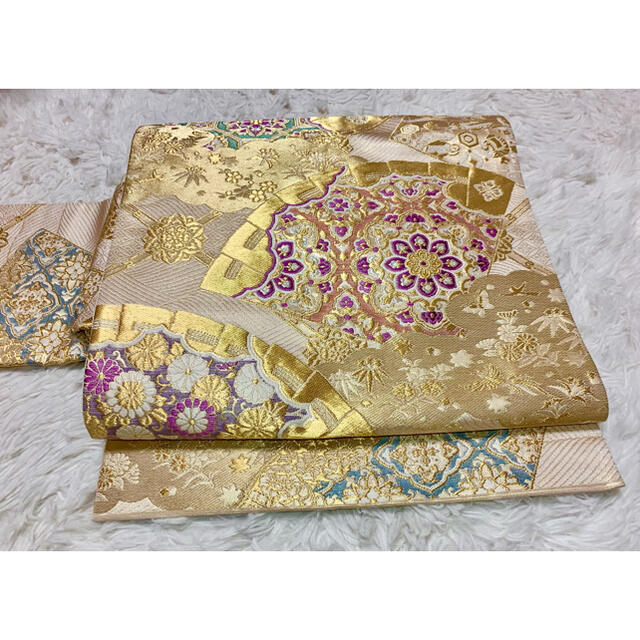 袋帯 絹 作り帯 西陣 訪問着 結婚式 | www.fleettracktz.com