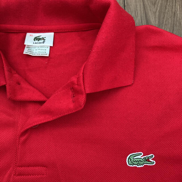 LACOSTE(ラコステ)のラコステ　長袖　ポロシャツ　XL メンズのトップス(ポロシャツ)の商品写真