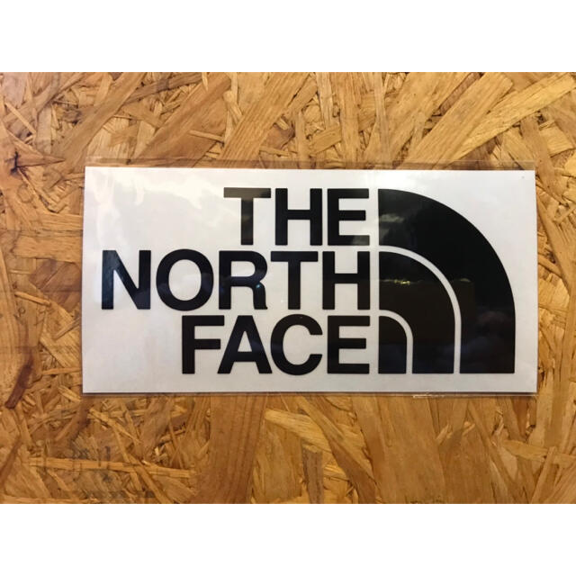 THE NORTH FACE(ザノースフェイス)のノースフェイス カッティングステッカー 黒 正規品 スポーツ/アウトドアのアウトドア(その他)の商品写真